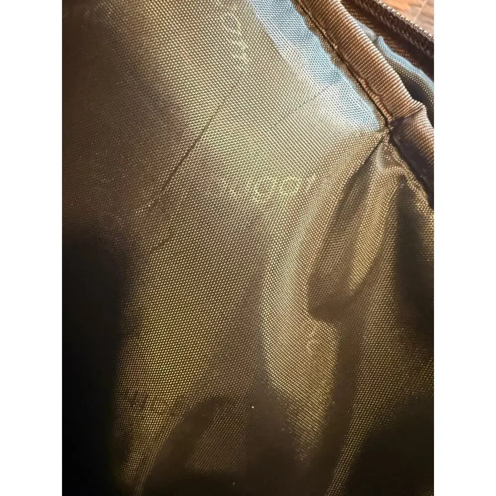 Vintage Bugatti Mahogany Leather Soft Briefcase Crossbody Bag (DL1)